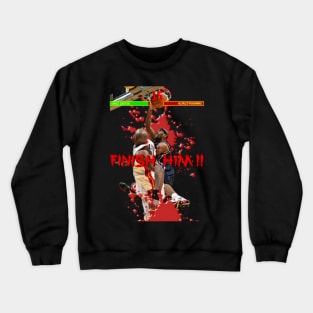 Finish Him! Vince Carter Crewneck Sweatshirt